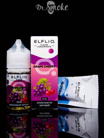 Купить - Набір для змішування Elf Liq Salt Grape Cherry