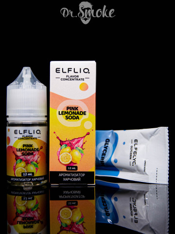 Купить - Набір для змішування Elf Liq Salt Pink Lemonade Soda