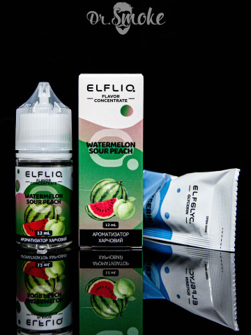 Купить - Набір для змішування Elf Liq Salt Watermelon Sour Peach
