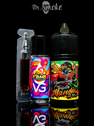 Набір для змішування Flamingo Salt Triple Mango (30ml)