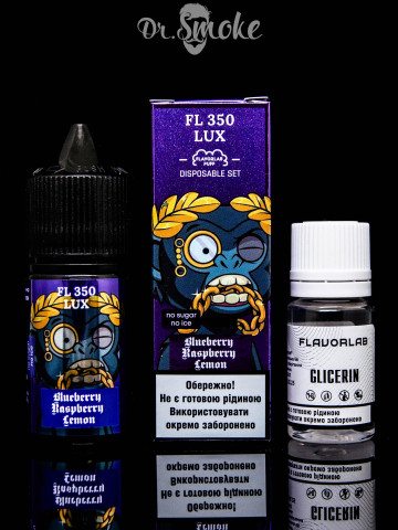 Купить - Набір для змішування Flavorlab FL350 Lux Salt Blueberry Raspberry Lemon