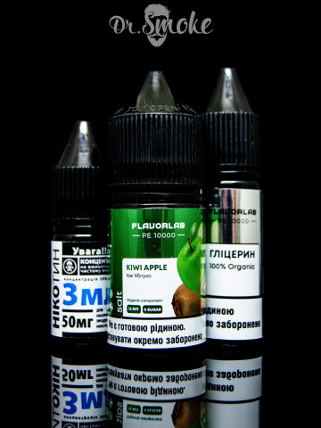Набор для смешивания Flavorlab PE10000 Salt Kiwi Apple