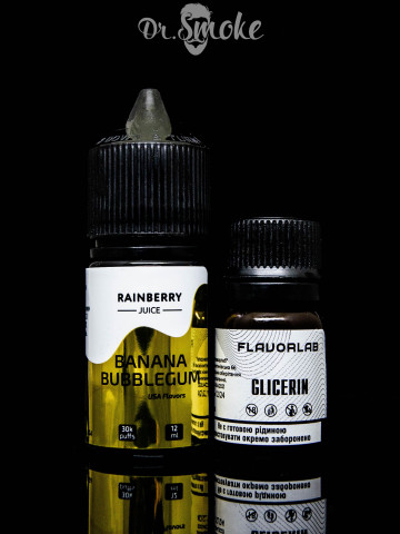 Набор для смешивания Flavorlab Rainberry Salt Banana Bubblegum