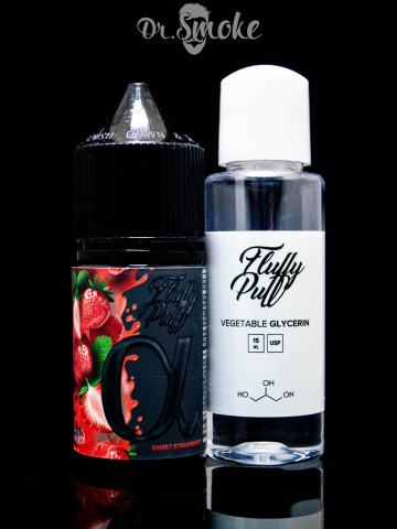 Набор для смешивания Fluffy Puff Alpha Salt Sweet Strawberry (30ml)