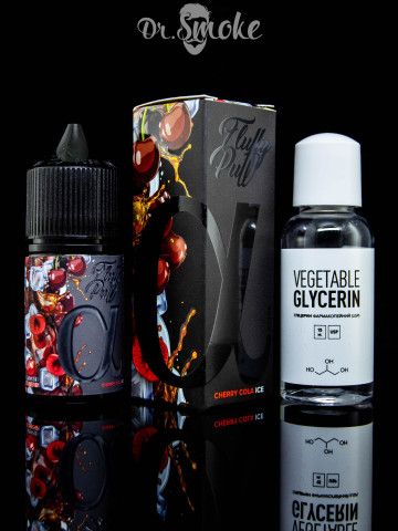 Купить - Набор для смешивания Fluffy Puff Alpha Salt Cherry Cola Ice (30ml)