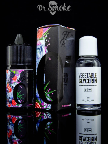 Купить - Набор для смешивания Fluffy Puff Alpha Salt G-Berries Ice (30ml)