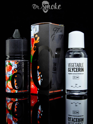 Купить - Набор для смешивания Fluffy Puff Alpha Salt Sweet Strawberry Ice (30ml)