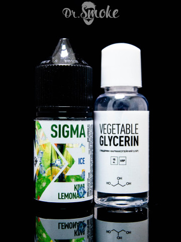 Набор для смешивания Fluffy Puff Sigma Salt Kiwi Lemonade Ice (30ml)