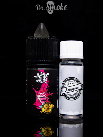 Набір для змішування Hype Black Salt Ice Cream Raspberry