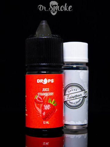 Купить - Набор для смешивания Hype Drops Salt Juice Strawberry