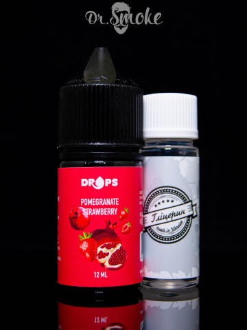 Купить - Набір для змішування Hype Drops Salt Pomegranate Strawberry