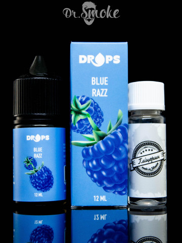 Набор для смешивания Hype Drops Salt Blue Razz