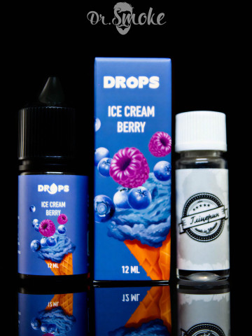 Набір для змішування Hype Drops Salt Ice Cream Berry