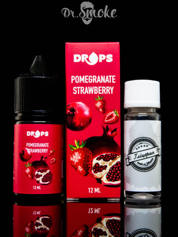Набір для змішування Hype Drops Salt Pomegranate Strawberry
