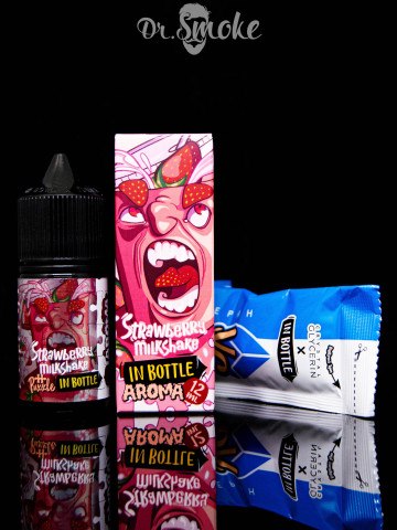 Купить - Набір для змішування In Bottle Salt Strawberry Milkshake