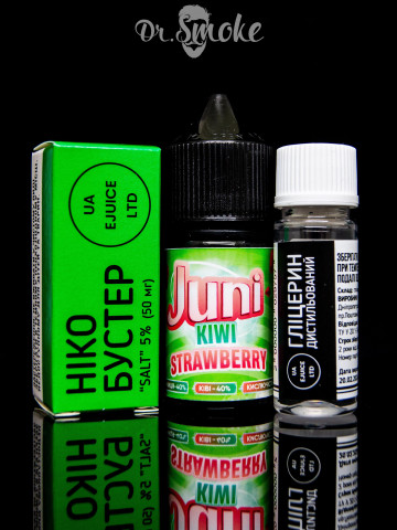 Набор для смешивания Juni Salt Kiwi Stawberry (30ml)