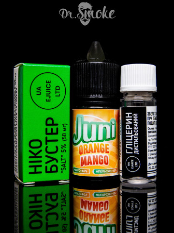 Набір для змішування Juni Salt Orange Mango (30ml)