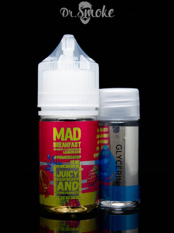 Набор для смешивания Mad Breakfast Salt Raspberry Pomegranate Lemonade (30ml)
