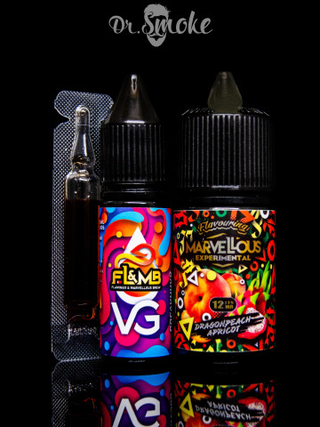 Набір для змішування Marvellous Experimental Salt Dragonpeach Apricot (30ml)