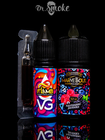 Набор для смешивания Marvellous Experimental Salt Raspberry Berries (30ml)