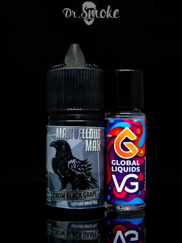 Набор для смешивания Marvellous Max Salt Crow Black Grape (30ml)