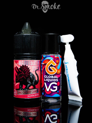 Набір для змішування Marvellous Max Salt Dino Cherry Candy (30ml)