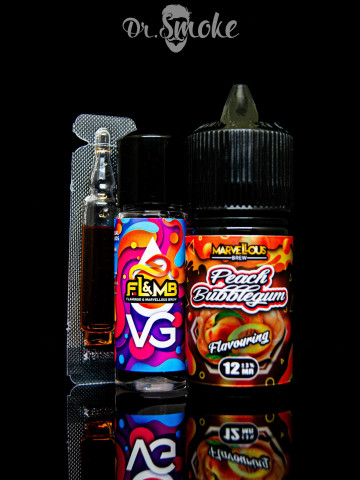 Набір для змішування Marvellous Brew Salt Peach Bubblegum (30ml)