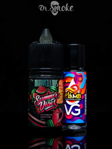 Набір для змішування Marvellous Summer Vibes Salt Watermelon Smoothie (30ml)
