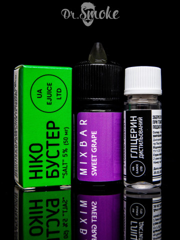 Набор для смешивания Mix Bar Salt Sweet Grape (30ml)