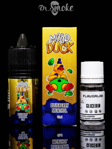 Купить - Набір для змішування MoodDuck Salt Blueberry Menthol