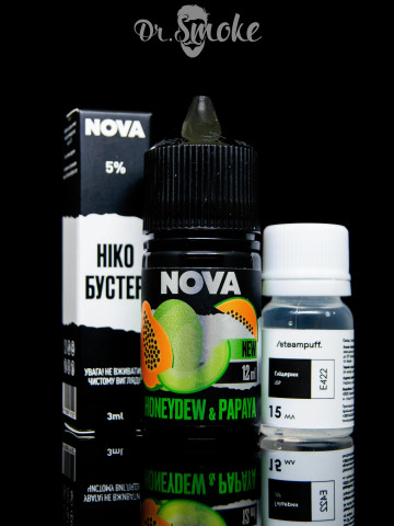 Набір для змішування Nova Salt Honeydew Papaya (30ml)