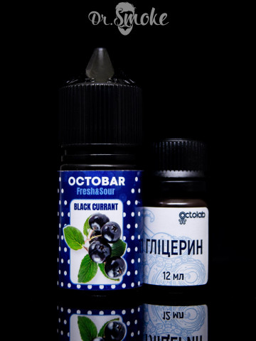 Купить - Набір для змішування Octobar Fresh&Sour Salt Black Currant