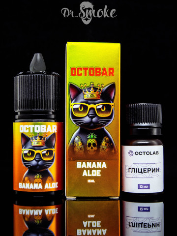 Набір для змішування Octobar NFT Salt Banana Aloe