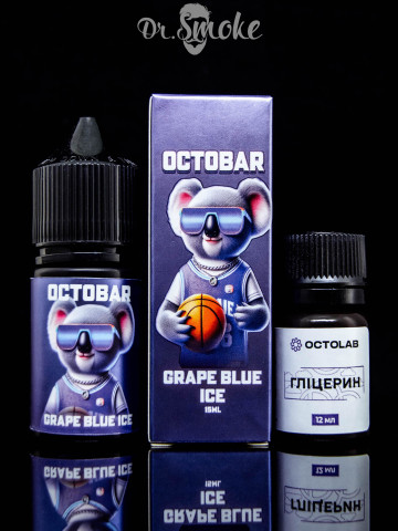 Набір для змішування Octobar NFT Salt Grape Blue Ice