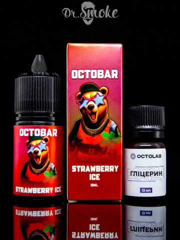 Набір для змішування Octobar NFT Salt Strawberry Ice