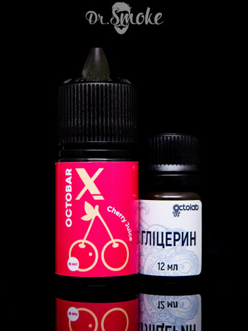 Купить - Набір для змішування Octobar X Salt Cherry Juice