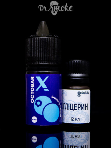 Купить - Набір для змішування Octobar X Salt Blueberry Menthol