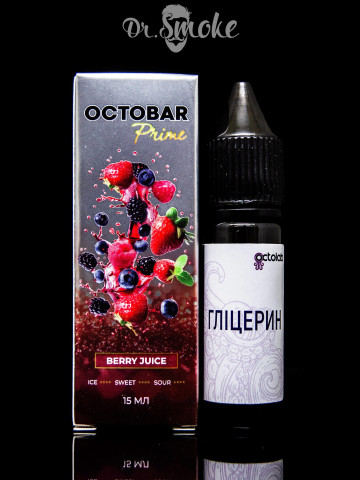 Набір для змішування Octobar Prime Salt Berry Juice
