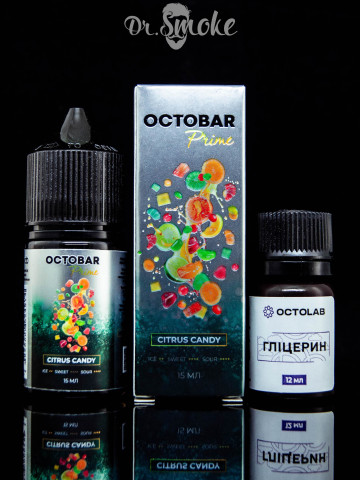 Набір для змішування Octobar Prime Salt Citrus Candy