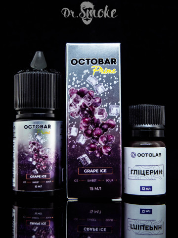 Набір для змішування Octobar Prime Salt Grape Ice