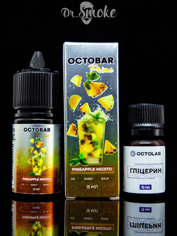Набір для змішування Octobar Prime Salt Pineapple Mojito