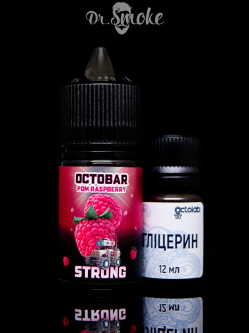 Купить - Набор для смешивания Octobar Strong Salt Pom Raspberry