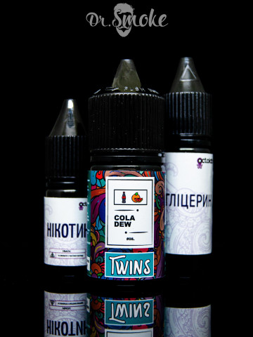 Набор для смешивания Octobar Twins Salt Cola Dew
