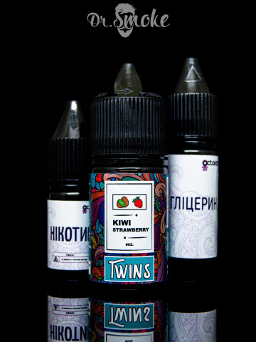 Набір для змішування Octobar Twins Salt Kiwi Strawberry