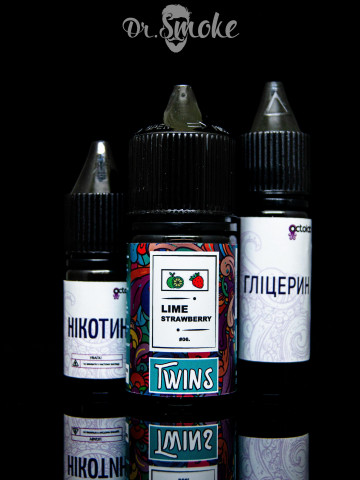 Набор для смешивания Octobar Twins Salt Lime Strawberry