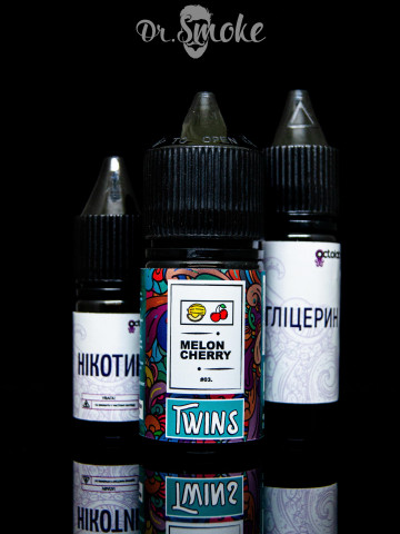 Набор для смешивания Octobar Twins Salt Melon Cherry