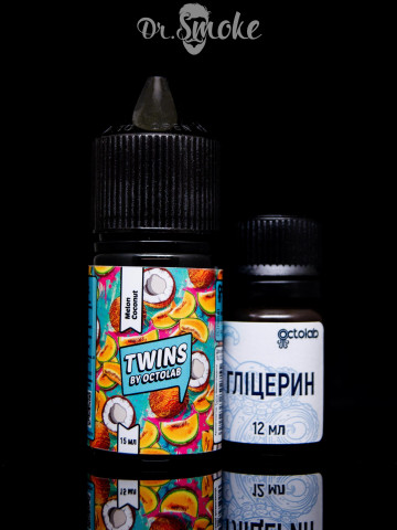 Купить - Набір для змішування Octobar Twins Salt Melon Coconut