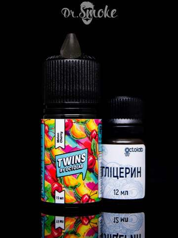 Купить - Набір для змішування Octobar Twins Salt Melon Cherry