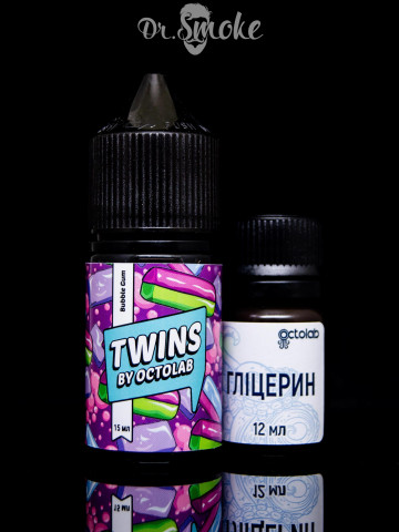 Купить - Набір для змішування Octobar Twins Salt Bubble Gum