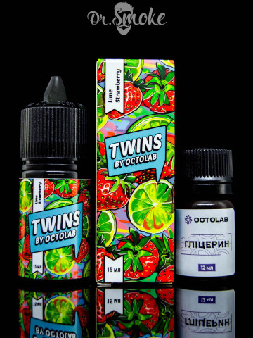Набір для змішування Octobar Twins Salt Lime Strawberry